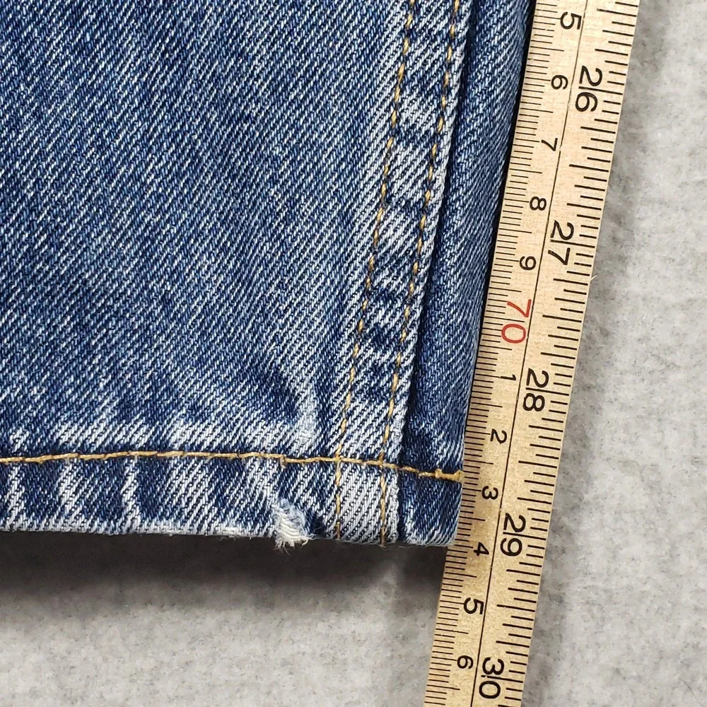 Levi's Mens Jeans 550 Relaxed Fit 40x30‎ Blue Denim Tapered Leg 00550-4886 Good